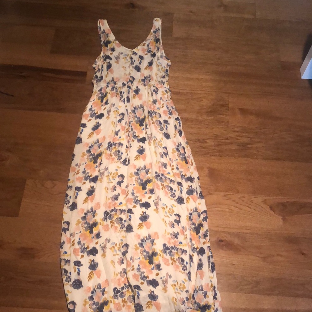 Medium Floral Floor Length Dress